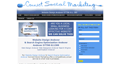 Desktop Screenshot of connectsocialmarketing.com